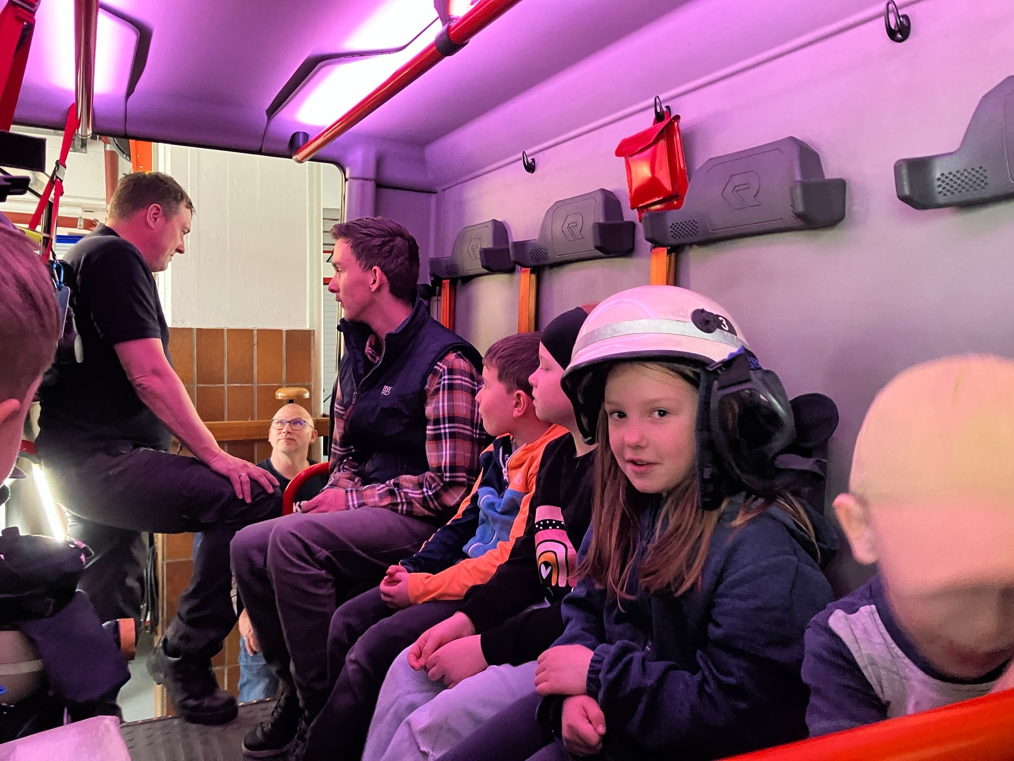 Besichtigung Berufsfeuerwehr in Nürnberg